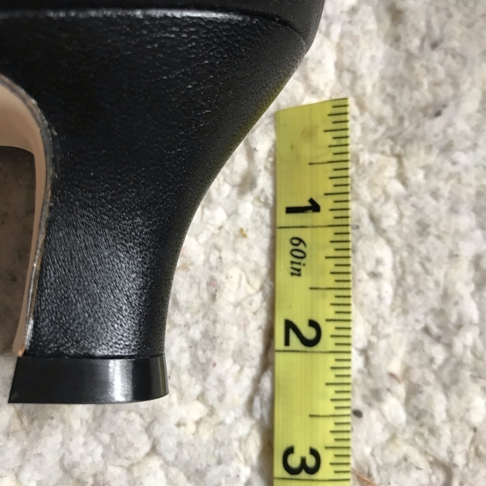 ARRAY Classic Solid Black Leather FLATTER Size 9.… - image 8